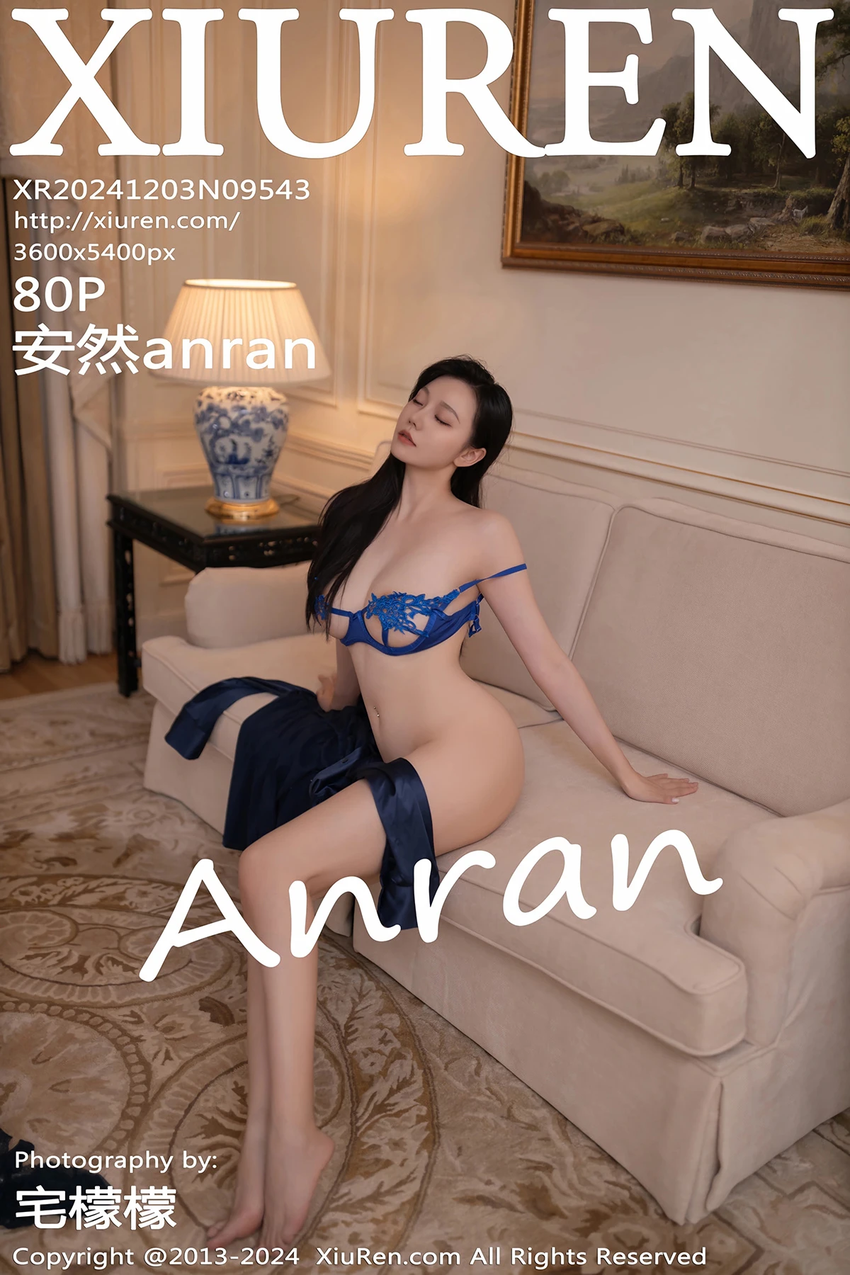 [秀人网] 2024.12.03 No.9543 安然anran#[81P]-1